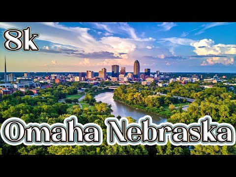 ✨ Omaha, Nebraska from Above | Stunning 8kDrone Footage