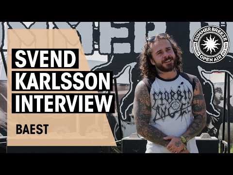 We interviewed Svend Karlsson from BAEST at Summer Breeze Festival 2025