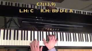 4 Totally Awesome Dominant Jazz Piano Chords