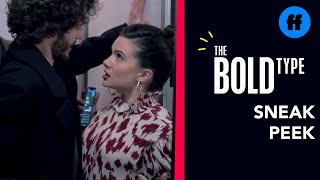 The Bold Type | Season 4 episode 13 | Sneak Peek 4 : Jane & Scott Get Cozy In The Elevator (VO)