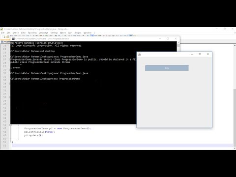 Jprogressbar Tutorial Java With Source Code