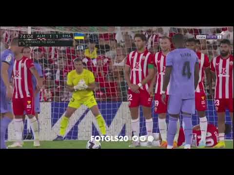 Alaba freekick goal vs Almeria