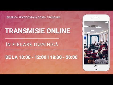 Transmisie Live || Biserica Gosen Timisoara || 26.06.2022 AM