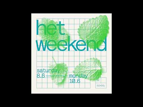 ATEQ @ De School Amsterdam - 09.06.2019 Sunday Het Weekend