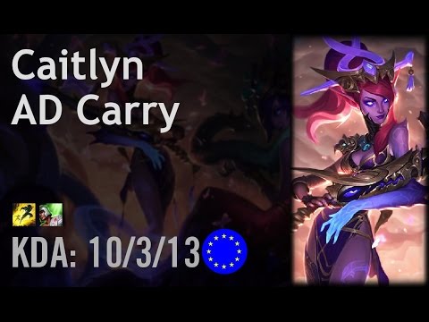 Caitlyn AD Carry vs Kennen - Rekkles - EUW Challenger Path 6.2
