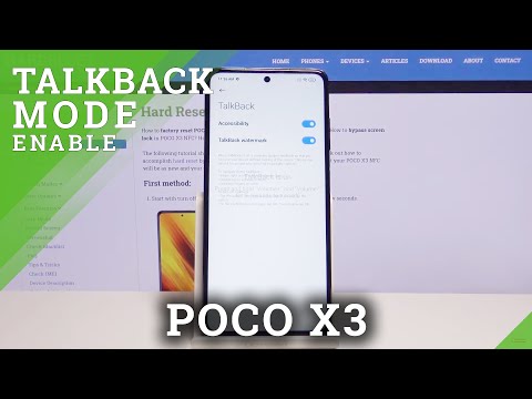 How to Activate Talkback in POCO X3 – Enable Screen Reader