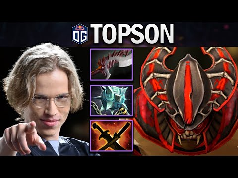 OG.TOPSON BLOODSEEKER WITH GLEIPNIR - DOTA 2 7.28 GAMEPLAY