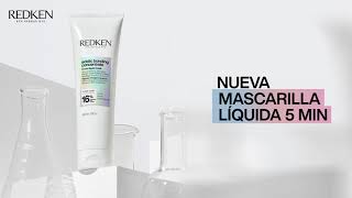 redken NUEVA MASCARILLA LÍQUIDA 5MIN DE ACIDIC BONDING anuncio