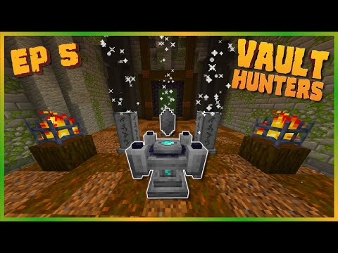 Opening my First Vault! | Minecraft Vault Hunters - Ep 5
