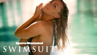Camille Kostek Gets Sensual In The Pool For Her Debut | Casting Call | Sports Illustrated Swimsuit