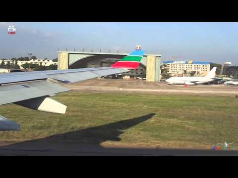 Middle East Airlines MEA Beirut-London Taxi + Take Off A330 HD 2014