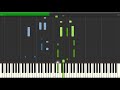 Elliott Smith - Between The Bars Piano Tutorial (Synthesia)