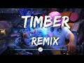 Timber - Pitbull ft. Ke$ha | Duckhead Remix (Lyrics) // TikTok ♫