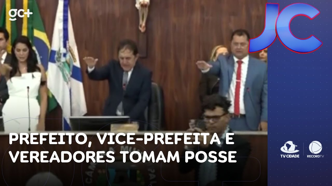 Prefeito, vice-prefeita e vereadores tomam posse em Fortaleza | Jornal da Cidade