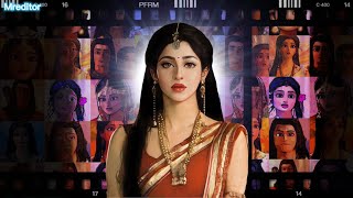 Sonarika as Parvati | comic art #devonkedevmahadev