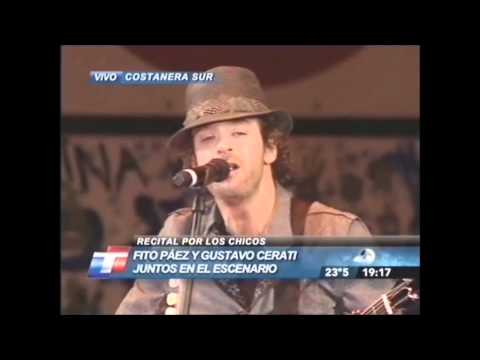 Fito Paez y Gustavo Cerati - Puente y Ciudad de Pobres Corazones [Concierto Alas 2008]