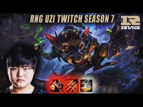 RNG Uzi | Twitch vs Kog'Maw | KR Challenger 504 LP