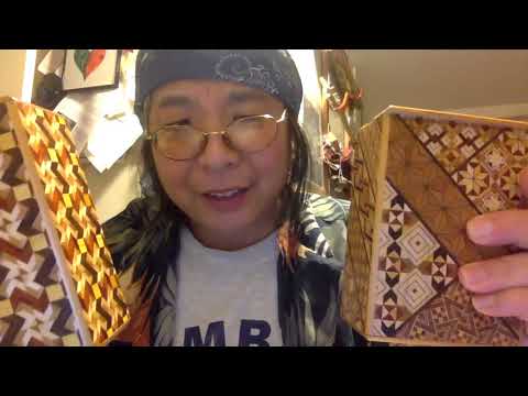 An open and shut case -- Japanese wooden puzzle boxes