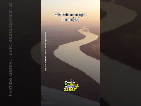 Cidade de Rosana São Paulo, candidato Deputado estadual Izaque Silva PL 22567