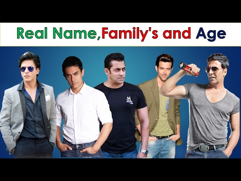 Real age and Familys of  Bollywood Celebrities