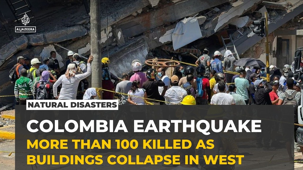 Colombia earthquake: At least 111 killed as rescue teams search for survivors