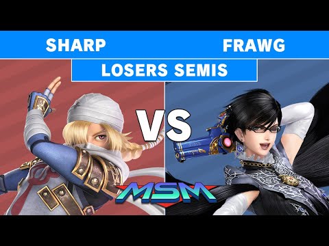 MSM Online 50 - Sharp (Sheik) Vs. Frawg (Bayonetta) - Loser Semis