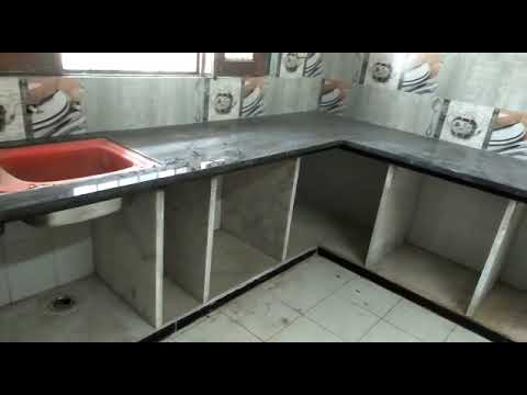 L shaped modular kitchen, warranty: 1-10 years