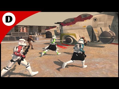 Desperate Dash for Clone Gunships in Enemy Territory! - Star Wars: Rico's Brigade S2E25