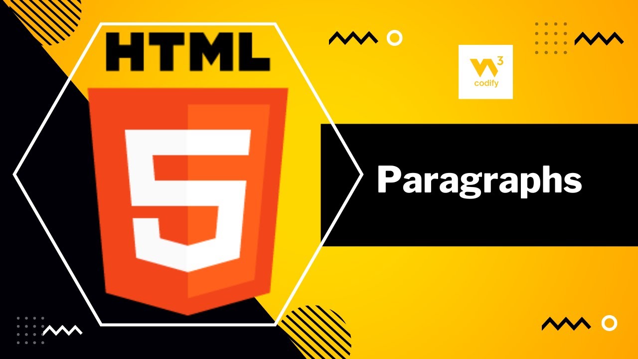 HTML Paragraphs | HTML Tutorials | W3Codify