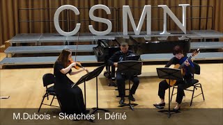 Download lagu Pierre Max Dubois - Sketches (para violín, guitarra y acordeón) mp3
