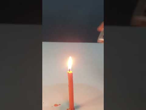 Science Magic Trick | Candle Science Trick #shorts
