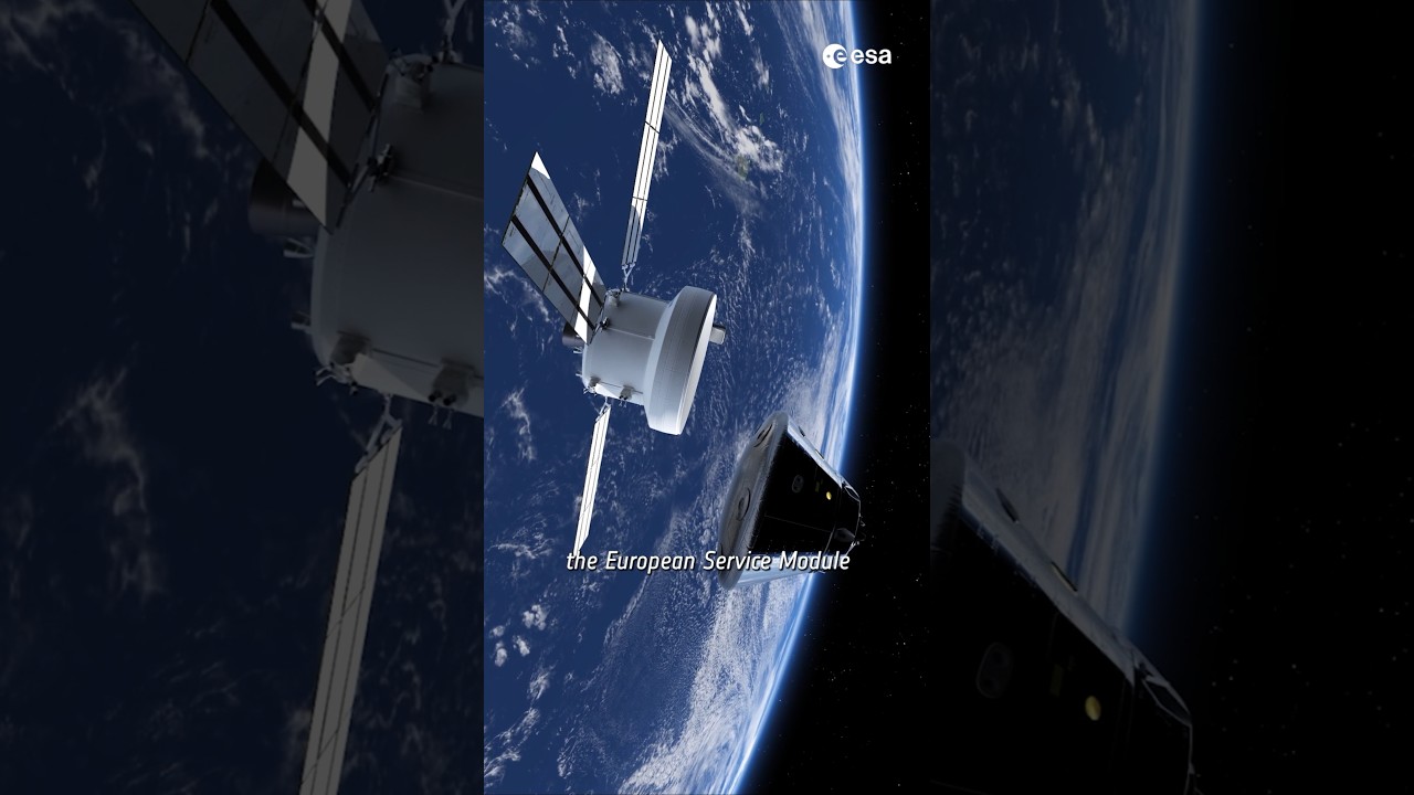 Our European Service Module is driving the Artemis II crew back to Earth 🌍