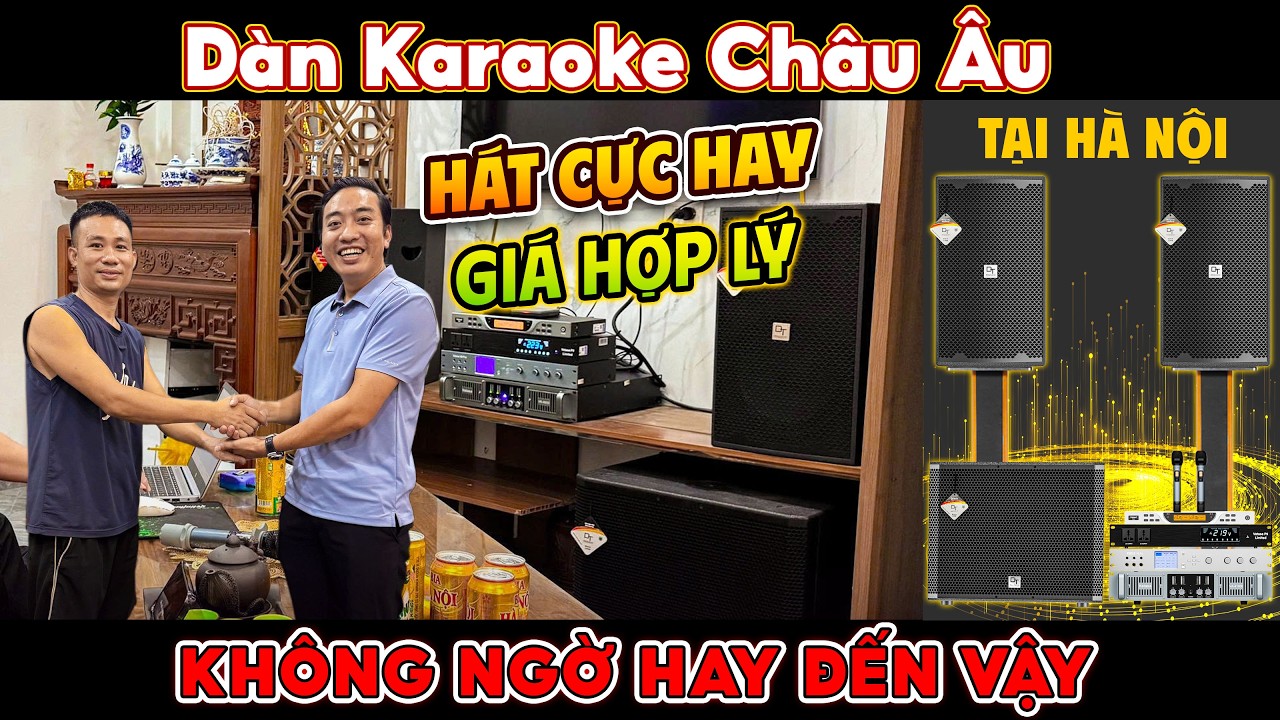 Video sản phẩm Dàn Karaoke DT TT417: (DT D2000, Vatasa T500, Vatasa V8Pro, Vatasa VA-4600, DT Delta115, P9 Limited)