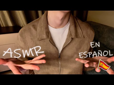 asmr  ♡  estoy tratando de hablar español ~ I'm trying to speak Spanish \\ some words and triggers