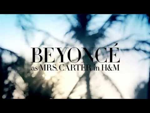 Beyoncé as Mrs. Carter in H&M