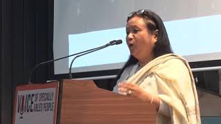 Speech of Shakuntala ji at VOSAP Award Ceremony 2018