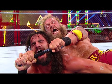 WWE Crown Jewel: Edge vs. Seth Rollins (Hell In A Cell)