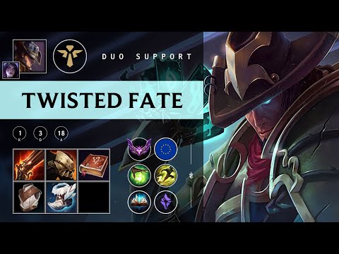 Twisted Fate Support vs Leona - EUW Master Patch 25.22