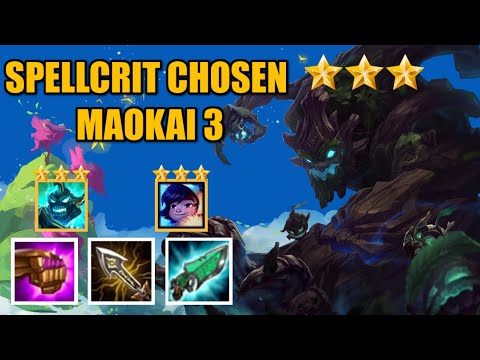 ⭐⭐⭐CHOSEN MAOKAI IS RIDICULOUS! | TFT 10.23 | Teamfight Tactics Fates |