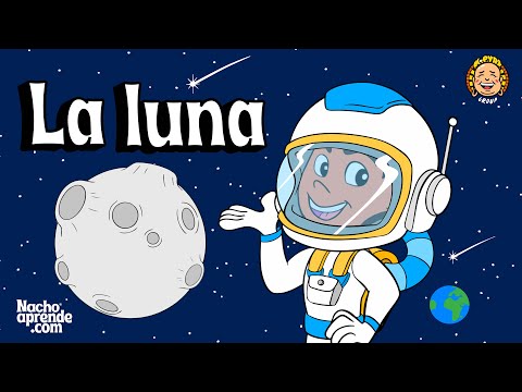 🌕🌒 La LUNA - Las fases de la luna - ASTRONOMÍA para NIÑOS