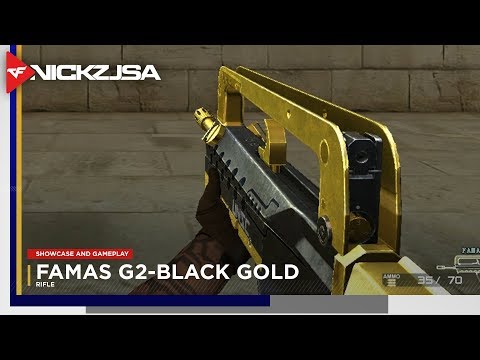 FAMAS G2-Black Gold | CROSSFIRE China