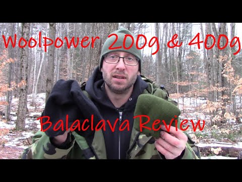 Woolpower Balaclava 200g & 400g Review & Uses