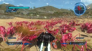 地球防衛軍5 M20 帰途の遭遇 INF フェンサー 初期体力