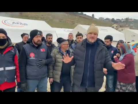 Yesevi Alperenlerimiz İlk Günden İtibaren Hatay Kırıkhan Deprem Bölgesinde Çalışmalarını Sürdürüyor