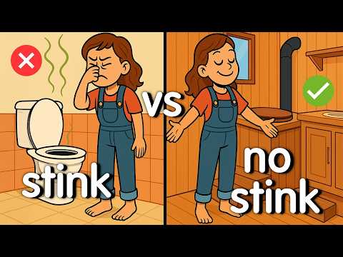 a permanent solution for the stink of the flush toilet