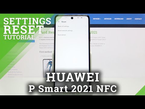 How to Hard Reset HUAWEI P Smart 2021 NFC - Reset All Settings