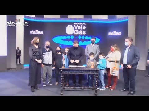 Governo de SP lança vale-gás
