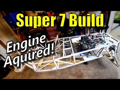 Locost Super 7 Build - Day 2 - Engine And Transmission Choice