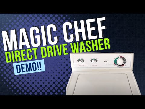 Magic Chef Washer Demo | Real-Time Test & Spin Cycle Check