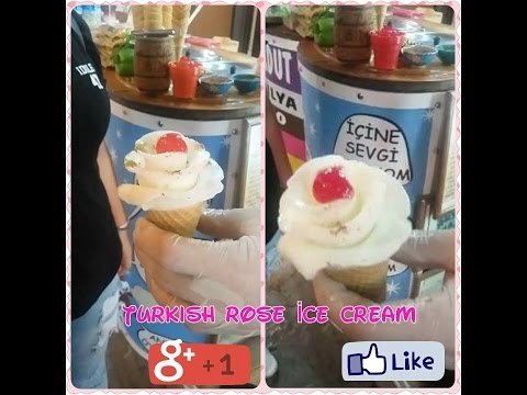 Turkish Rose İce Cream / Only in Sirince